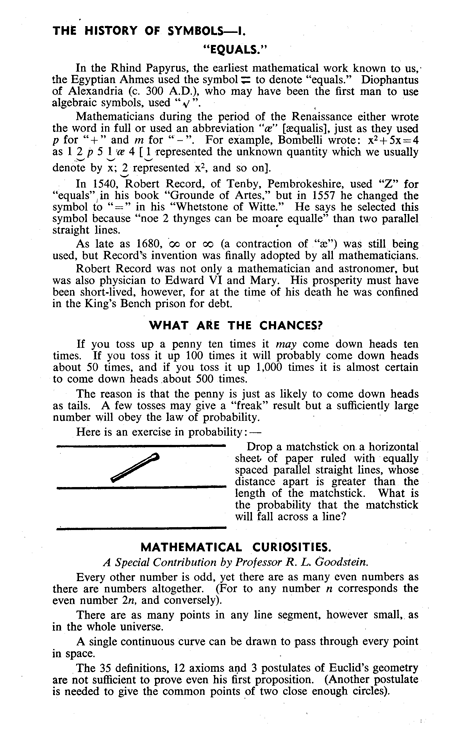 Mathematical Pie Number One Page 3