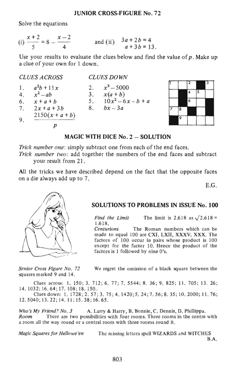 Mathematical Pie Number One Hundred and One Page 7