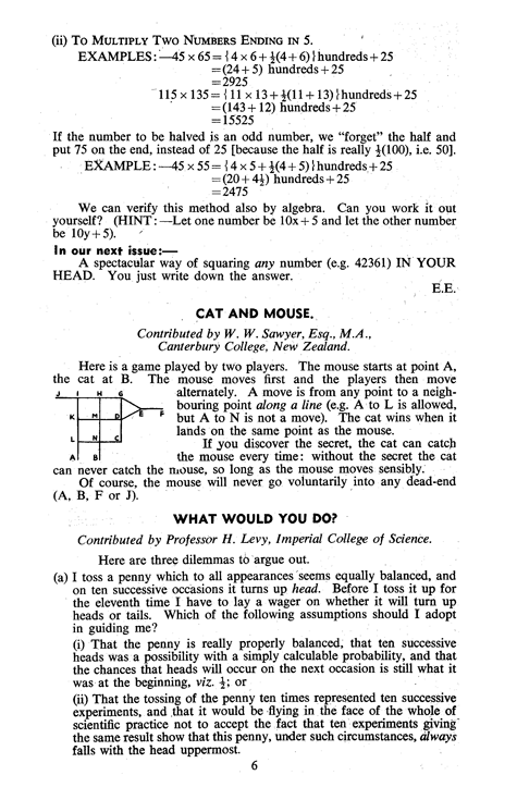 Mathematical Pie Number Two Page 2