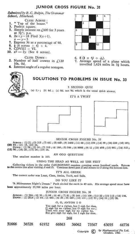 Mathematical Pie Number Thirty-Four Page 8